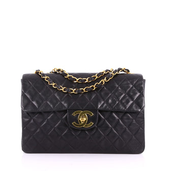 Chanel Vintage Classic Single Flap Bag Quilted Lambskin 3546001