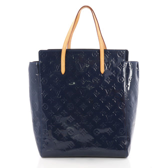 Louis Vuitton Catalina Handbag Monogram Vernis North South - Blue 35467/03