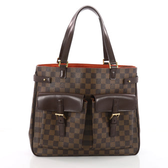 Louis Vuitton Uzes Handbag Damier Brown 3547301