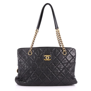 CC Crown Tote Quilted Leather Medium