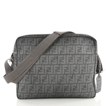 Fendi Front Pocket Messenger Bag Zucca Coated Canvas Large 3548706