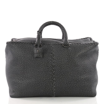 Bottega Veneta Brick Bag Leather with Intrecciato Detail Large 3548710