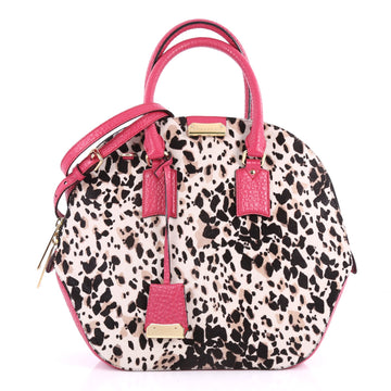 Burberry Orchard Bag Calf Hair Medium Pink 3548901