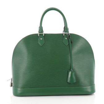 Louis Vuitton Alma Handbag Epi Leather GM