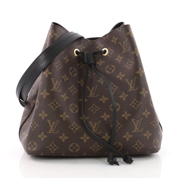 Louis Vuitton Neonoe Handbag Monogram Canvas Brown 3554101