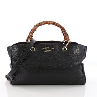 Gucci Bamboo Shopper Tote Leather Medium 3554802