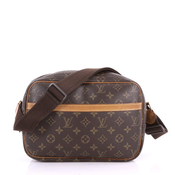 Louis Vuitton Reporter Bag Monogram Canvas PM Brown 3557103