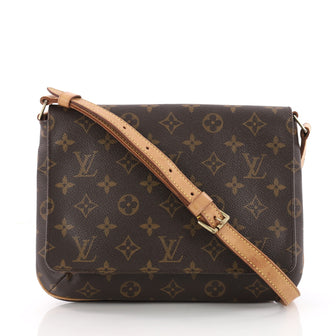 Louis Vuitton Musette Tango Handbag Monogram Canvas 3557402