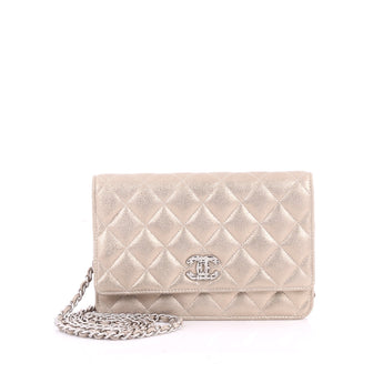 Chanel Paris-Salzburg Wallet on Chain Quilted Iridescent 3557502