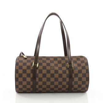 Louis Vuitton Papillon Handbag Damier 30 Brown 3558102