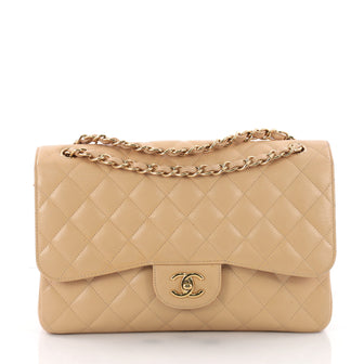 Chanel Classic Double Flap Bag Quilted Caviar Jumbo 3558903
