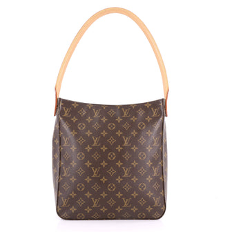 Louis Vuitton Looping Handbag Monogram Canvas GM