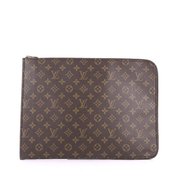 Louis Vuitton Poche Documents Monogram Canvas Brown 3561501