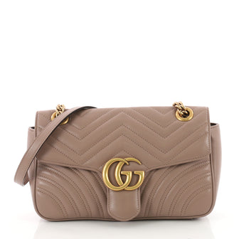 Gucci GG Marmont Flap Bag Matelasse Leather Small 3562302