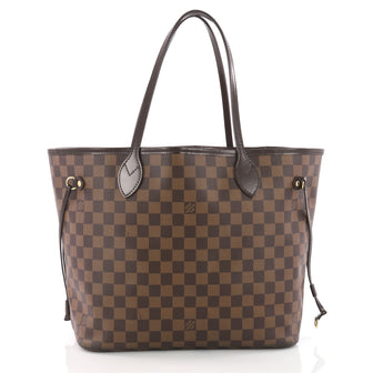 Louis Vuitton Neverfull NM Tote Damier MM Brown 3563101