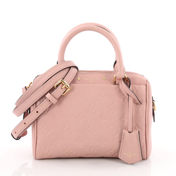 Speedy Bandouliere NM Handbag Monogram Empreinte Leather 20 Pink 3563311