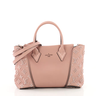 Louis Vuitton W Tote Veau Cachemire Calfskin BB Pink 3564801