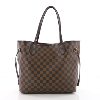 Louis Vuitton Neverfull Tote Damier MM Brown 3564902