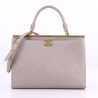 Chanel Coco Luxe Shopping Tote Quilted Calfskin Large 3565001