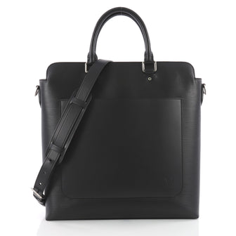 Louis Vuitton Brooks Tote Epi Leather Black 3567601