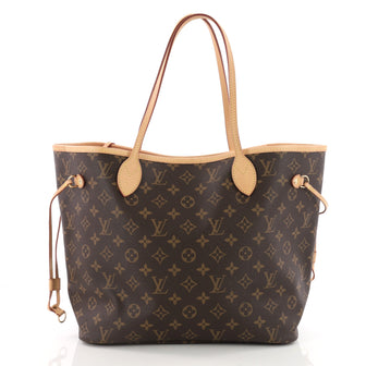 Louis Vuitton Neverfull NM Tote Monogram Canvas MM Brown 3567640