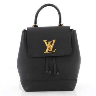Louis Vuitton Lockme Backpack Leather Mini Black 3567710