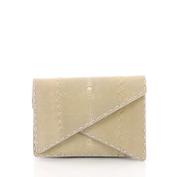 Bottega Veneta Piano Crisscross Clutch Stingray Small 3568603
