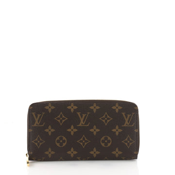 Louis Vuitton Zippy Wallet Monogram Canvas Brown 3569001