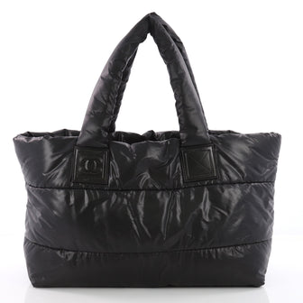 Chanel Coco Cocoon Reversible Tote Quilted Nylon Medium 3569301