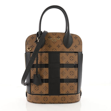 Louis Vuitton Tressage Tote Monogram MM Brown 3570101
