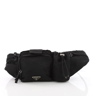 Prada Convertible Multipocket Belt Bag Tessuto Medium 3570701