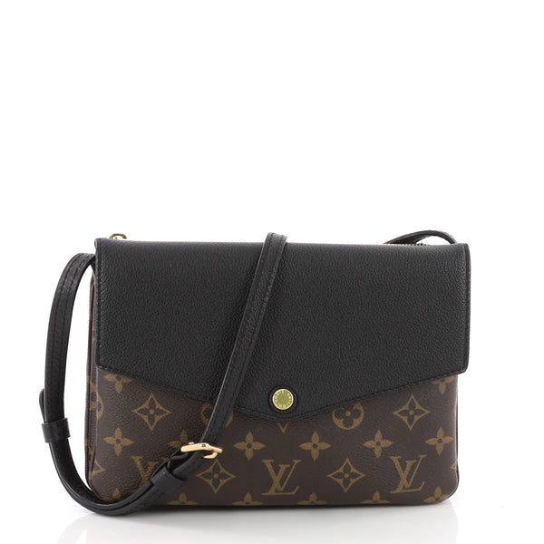 Louis Vuitton Monogram Twice Bag - Brown Crossbody Bags, Handbags