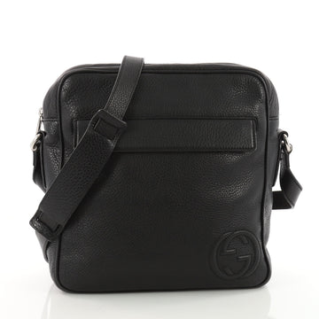 Gucci Soho Front Pocket Messenger Bag Leather Medium 3570803