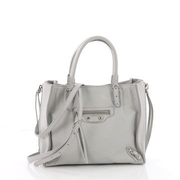 Balenciaga Papier A4 Zip Around Classic Studs Handbag 3571102