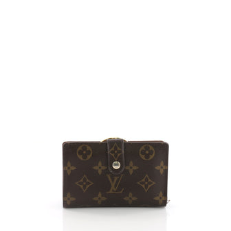 Louis Vuitton French Wallet Monogram Canvas Brown 3571402