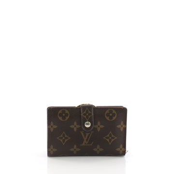 Louis Vuitton French Wallet Monogram Canvas Brown 3571402