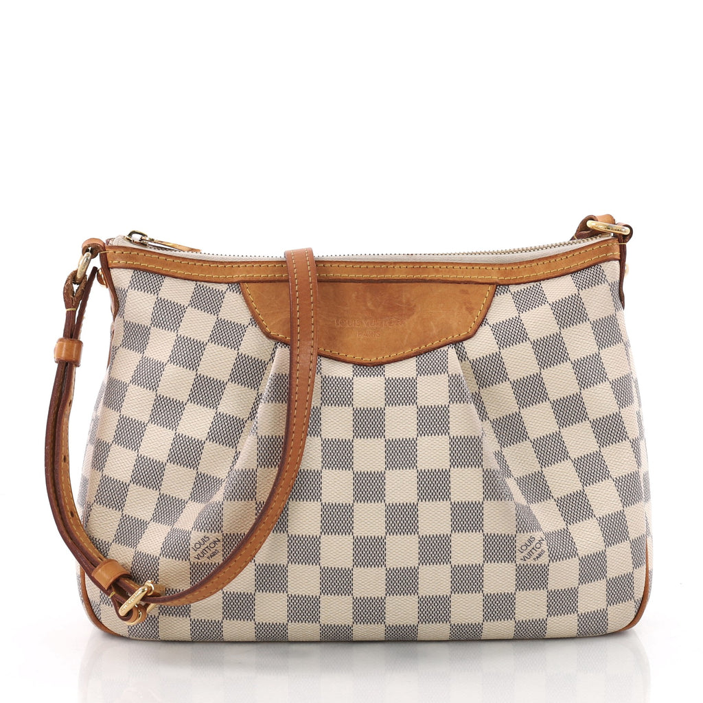 Buy Louis Vuitton Siracusa Handbag Damier PM Neutral 3573408