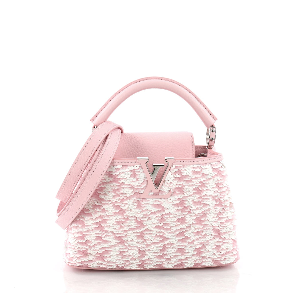Louis Vuitton Capucines Pink Small