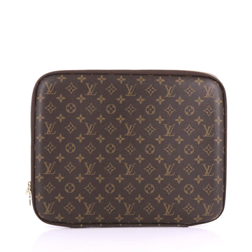 Louis Vuitton Laptop Sleeve Monogram Canvas 13 Brown 3574917
