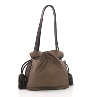 Loewe Flamenco Bag Leather Small Brown 3574920