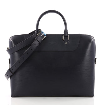 Louis Vuitton Porte-Documents Jour Bag Epi Leather Blue 3574928