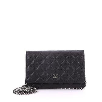 Chanel Wallet on Chain Quilted Caviar Black 3574934