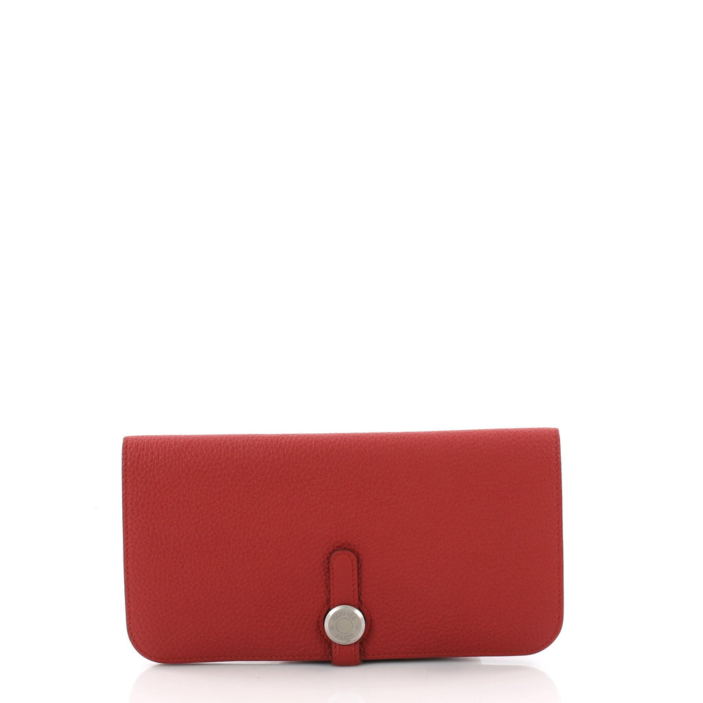 Hermes Dogon Recto Verso Wallet Leather