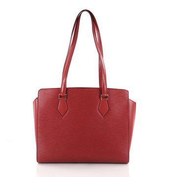 Louis Vuitton Duplex Bag Epi Leather - Designer Handbag