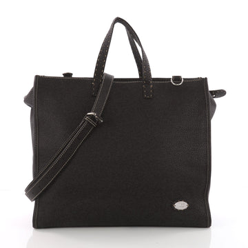 Fendi Selleria Business Convertible Tote Leather Large - Rebag