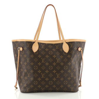 Louis Vuitton Neverfull NM Tote Monogram Canvas MM Brown 3575721