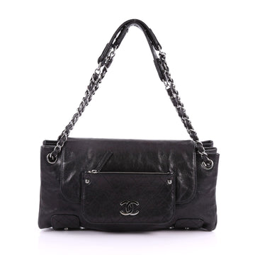 Chanel Pocket in the City Accordion Tote Caviar Medium 3575801