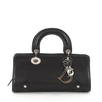 Christian Dior Lady Dior Handbag Stitched Cannage Leather East West 3576201