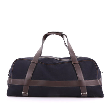 Hermes Arion Duffle Bag Canvas with Leather - Rebag