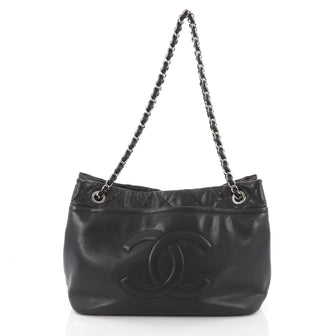 Chanel Timeless CC Soft Tote Caviar Medium Black 3576801